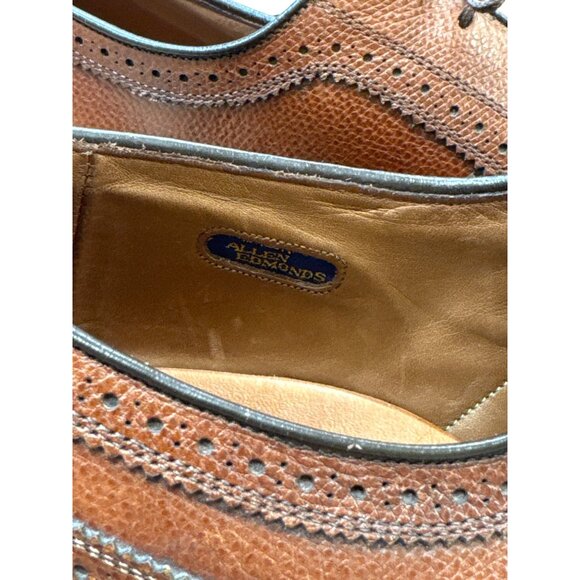 Allen Edmonds MacNeil Mens Brown Leather Oxford Dress Shoes Size 14AA SKU 7427 main image 8